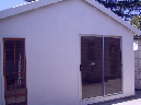 tongue%20&%20groove%20office%20painted%20white.%201.8m%20aluminium%20sliding%20door