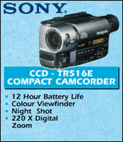 Sony - CCD TR516E Compact Camcorder