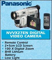 PAnasonic - NVVX27EN Digital Video Camera