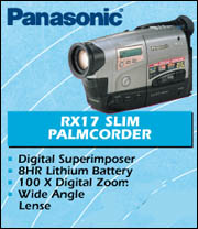 Panasonic - RX17 Slim Palmcorder