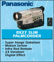 Panasonic - RX27 Slim Palmcorder