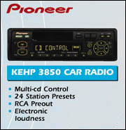 Pioneer - KEHP 3850 Car Radio