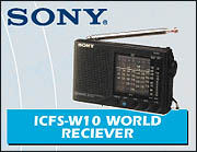 Sony - ICFS W10 World Receiver