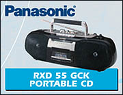 Panasonic - RXD 55 GCK Portable CD