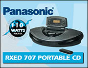 Panasonic - RXED 707 Portable CD