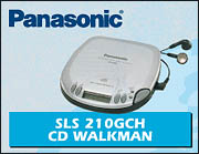 Panasonic - SLS 210GCH CD Wallkman