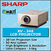 Sharp - XV 348 LCD Projector