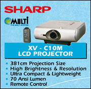 Sharp - XV C10M LCD Projector