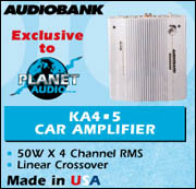 Audiobank - KA4-5 Car Amplifier