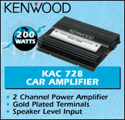 Kenwood - KAC 728 Car Amplifier