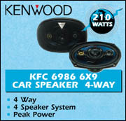 Kenwood - KFC 6986 6X9 Car Speaker 4-Way