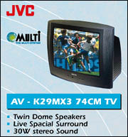 JVC - AV K29MX3 74CM TV