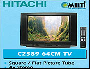 Hitachi - C2589 64CM TV