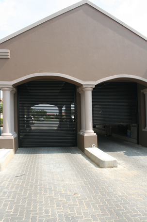 Perforated Industrial Roller Shutter Doors